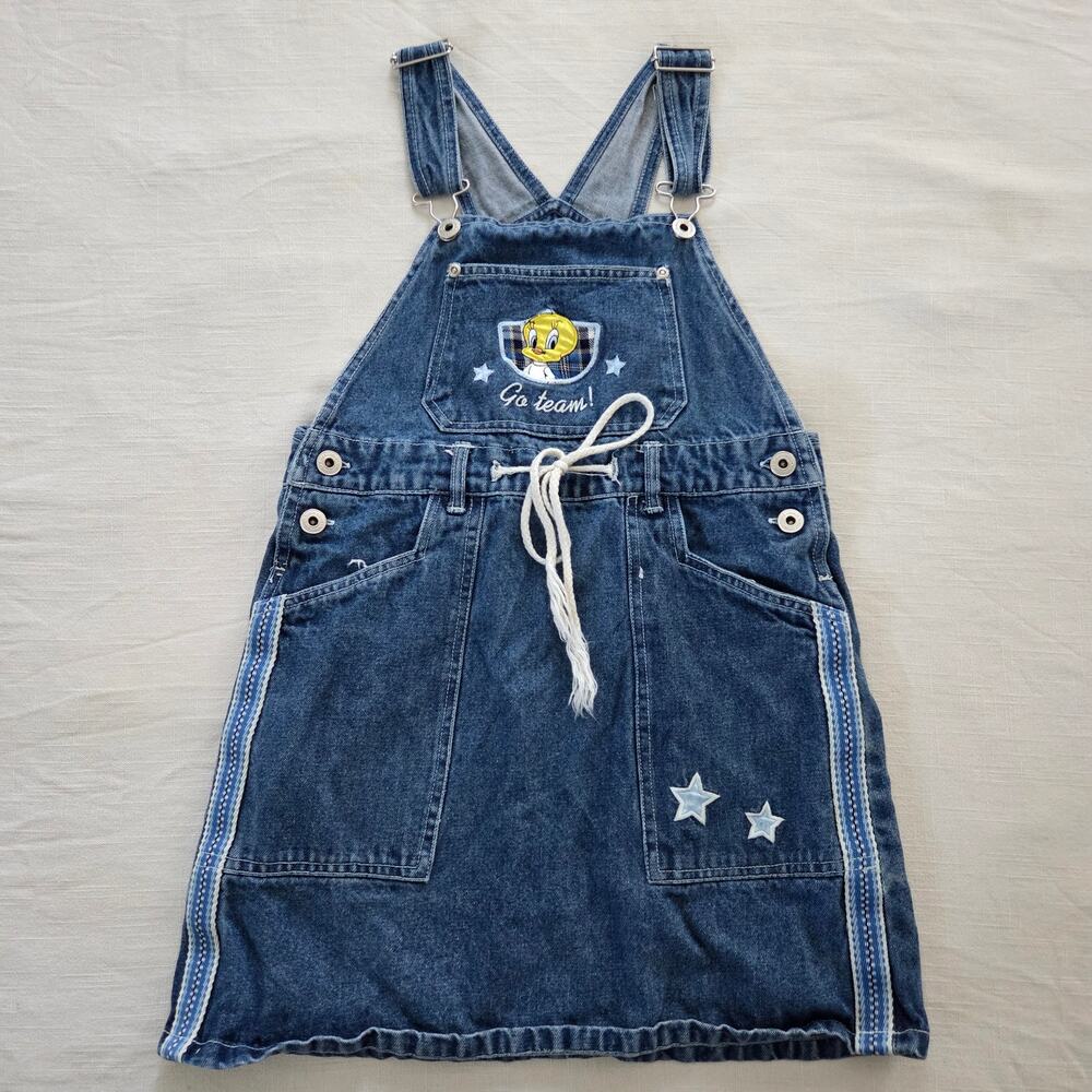 Vintage Tweety Denim Skirtall kids 9/10